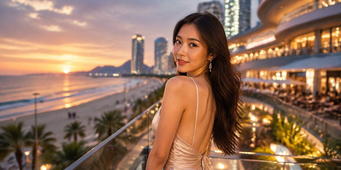 Khách chơi High Roller cá cược tại Đà Nẵng bên bờ biển